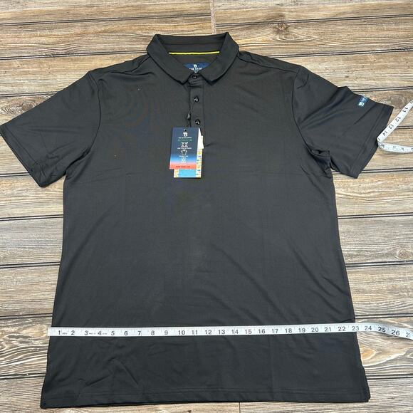 Tom Baine Golf Collection Slim Fit Polo Tee Men's L - NWT - Picture 3 of 7